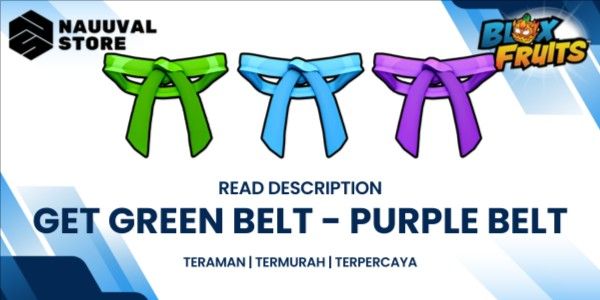 Get Green Belt - Purple Belt