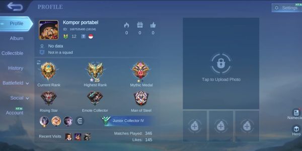 Legend V Account