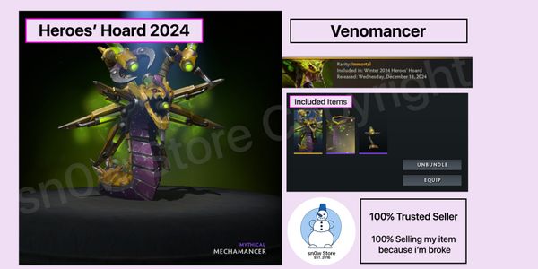 Buy Item Gift Mechamancer (Venomancer Set) | Winter 2024 Heroes' Hoard ...