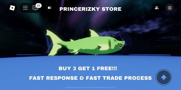 Sparkling Shiny Giant Megalodon | Fisch