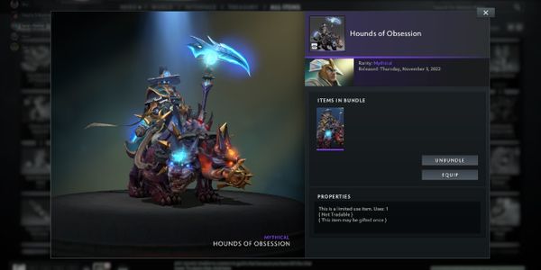 Hound Of Obsession collector cache 2022