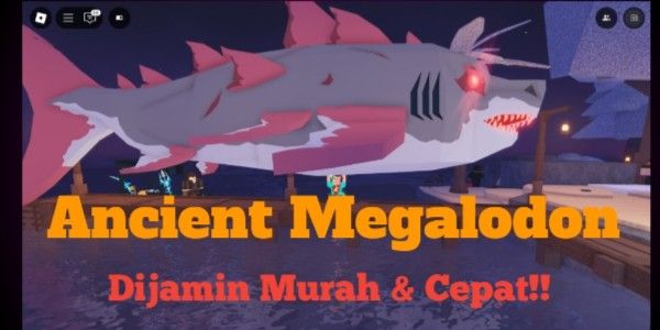 Ancient Megalodon - Fisch