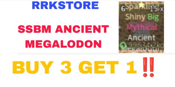 SSBM ancient megalodon murah | fisch RBL