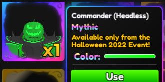 Erwin Headless Skin (Full GREEN)
