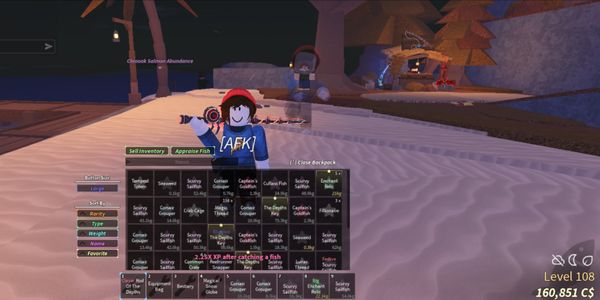 Buy Account Fisch Account Level 100+ (Rod Of The Depths + Trident Rod ...