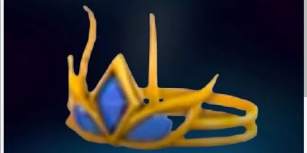 Gold Fairy Crown (Pet wear of fbd)