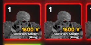 Skeleton Knight (King) - Anime Adventures