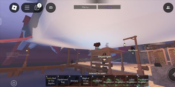 big ancient megalodon