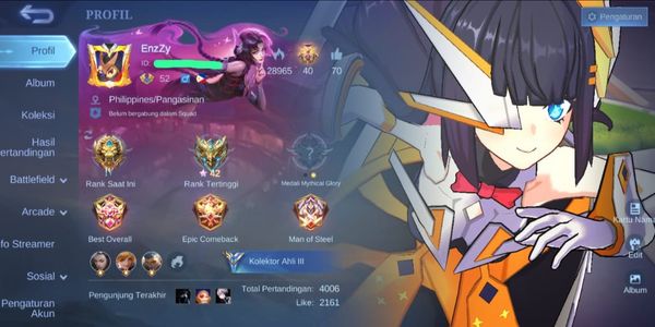 CHEAP MOBILE LEGEND ACCOUNT ASPIRANTS RUBY & SPARKLE FREDRIN PERMANENT RED TAS BAG