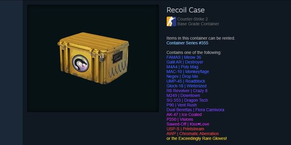 Recoil Case