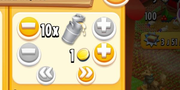Cow's Milk / Milk = 10 pcs - Cheapest Product