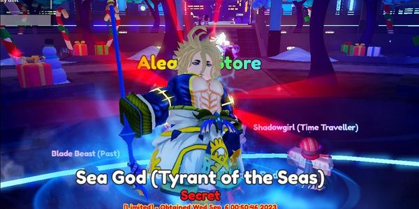Sea God (Tyrant of the Seas) - Anime Adventures