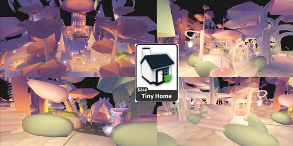 Glitch Coquette Garden Tiny House Adopt Me