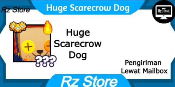 Huge Scarecrow Dog
