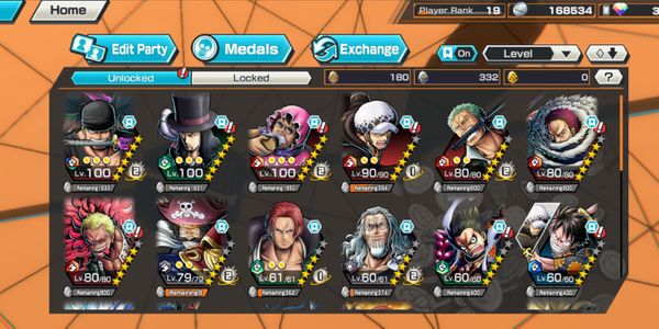 Zoro Onigasima LV 100 Ft Roger Run,Shanks Red
