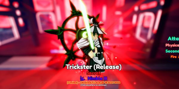 Trickster (Release) | Anime Adventures