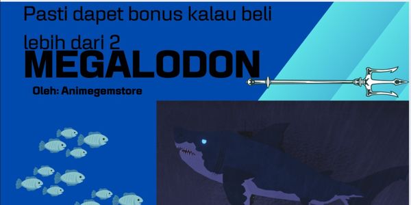 Beli Fish Megalodon Big (Normal) Fisch Terlengkap dan Termurah April ...