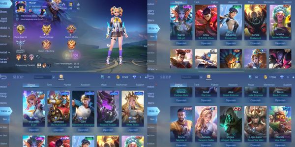 ML EMBLEM MAX, MPL WANWAN, STUN CHOU, EPIC LIMIT KARRIE, MURMER NO MINUS!