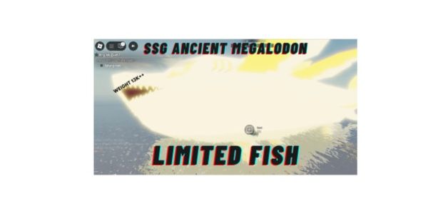 SPARKLING SHINY GIANT ANCIENT MEGALODON - LIMITED FISH