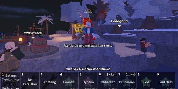 Akun Unlock ROD OF THE DEPTH, Aurora, King, Trident Rod ( Data Polos ) - Fisch