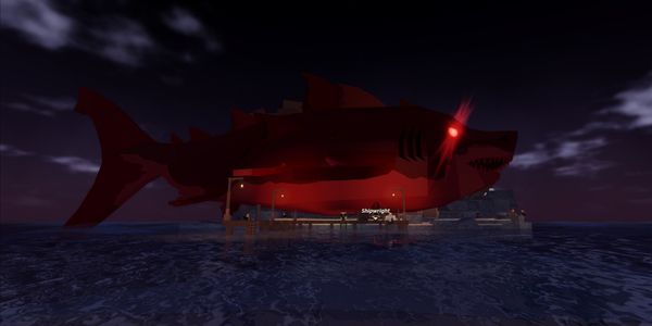 Sparkling Giant Hexed Ancient Megalodon | FISCH