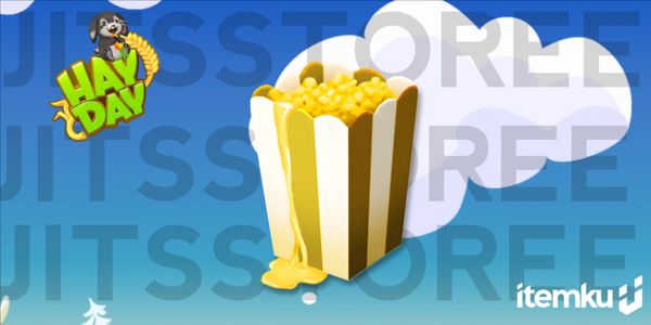 BUTTER POFFAND 10pcs | POPCORN