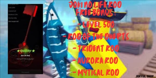 Jockey No Life Rod lvl 500 Fisch