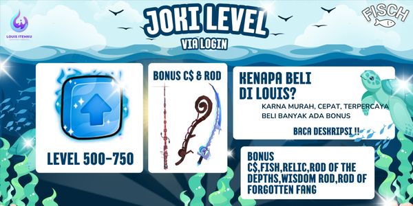 Joki Level 500 - 750 Fisch