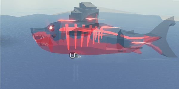 Shiny Big Megalodon