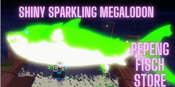 Shiny Sparkling Megalodon - Fisch