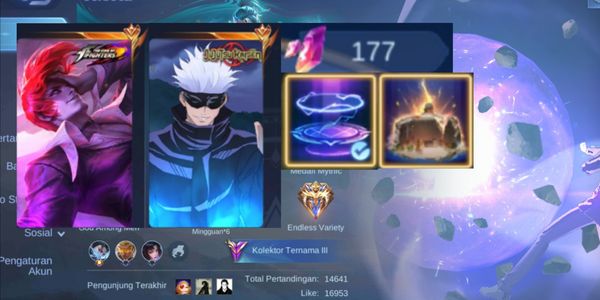 AKUN (EX IMO) GOJO SATORU, CHOU KOF,
