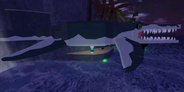 Giant Mosasaurus