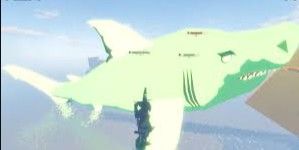 Sparkling Shiny Giant Mythical Phantom Megalodon