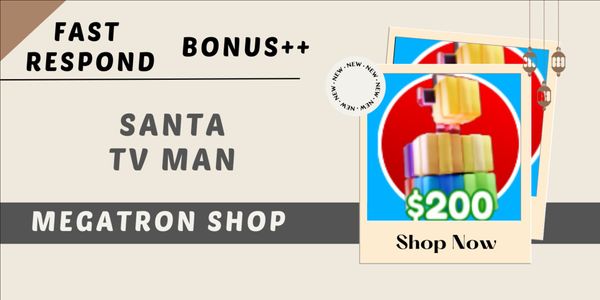 (Mythic) Santa TV Man | Toilet Tower Defense