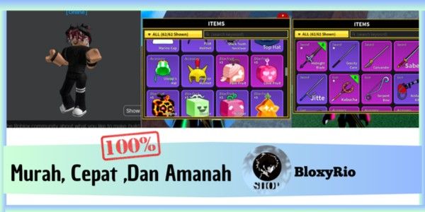 Akun Bloxfruit Murah Dan GG
