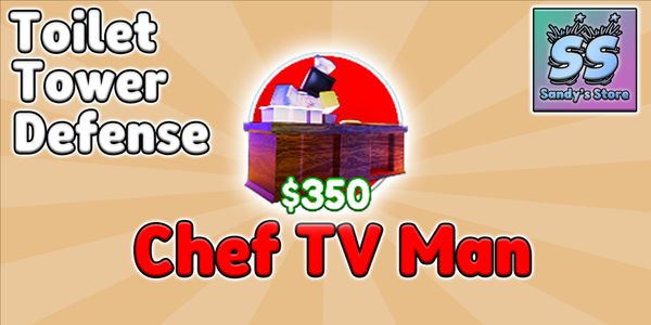 Chef TV Man - Toilet Tower Defense