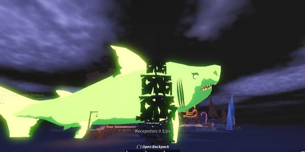Sparkling Shiny Big Megalodon