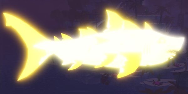 Sparkling Shiny Giant Ancient Megalodon