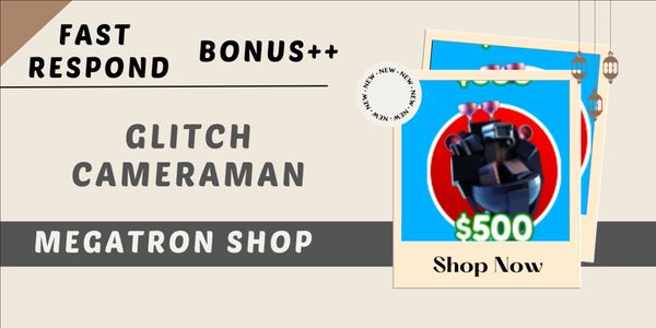 (Mythic) Glitch Cameraman | Toilet Tower Defense