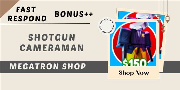 (Mythic) Shotgun Cameraman | Toilet Tower Defense