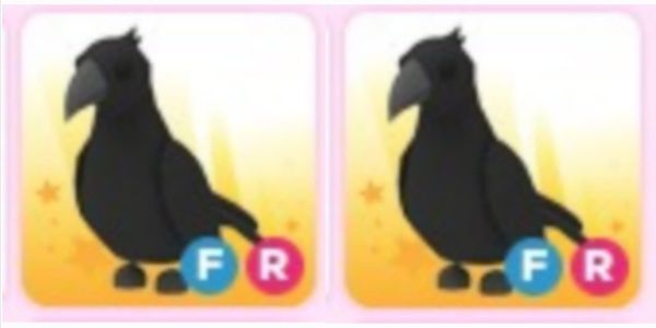 Crow FR (Fullgrown) pet adopt me