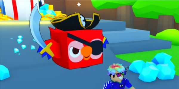 HUGE PIRATE PARROT TRANSFERED