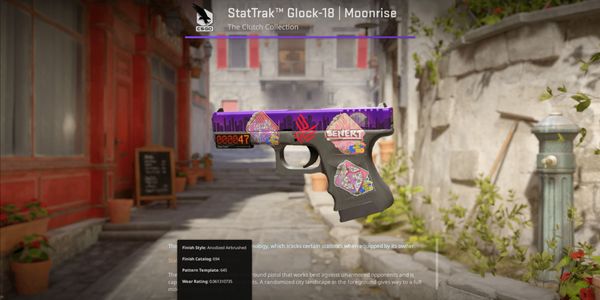 StatTrak Glock-18 | Moonrise (Factory New)