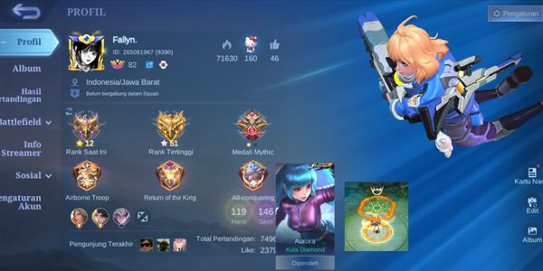 2 KOF AURORA + KARINA STARLIGHT BEATRIX RECALL TAS TAS API MWORLD LING SKIN EPICK SHOP MANY HEROES MANY