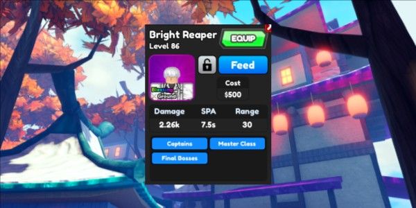 Bright Reaper (Arima) - All Star Tower Defense (ASTD)