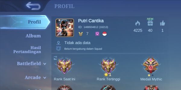 Smurfs mythic CN account on BP 60k