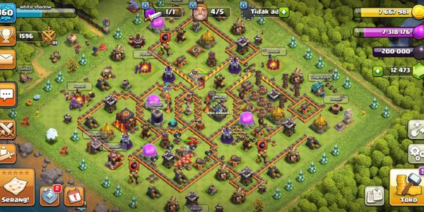 Town Hall 10 Max Wall, Cheapest Defense