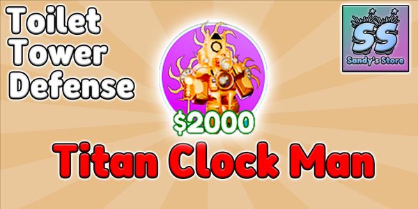 Titan Clock Man - Toilet Tower Defense