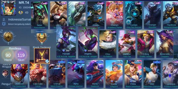 CHEAP ACCOUNT 2EPIC 90/119