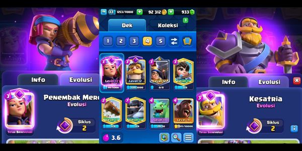 MANTAPPP ACCOUNT HAS 2 CARDS ALREADY EVOLUTION!!! THROPY 6000 +++!!! GG ABISSS, AUTO CONTINUES WINNING!!!